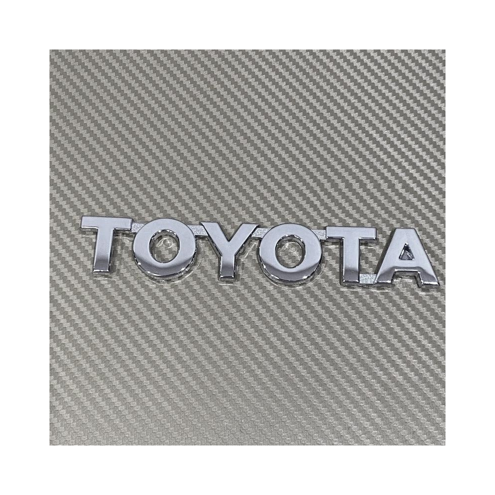 EMBLEME 3D CHROME AUTOCOLLANTE TOYOTA | WRC Rally Mega.Store