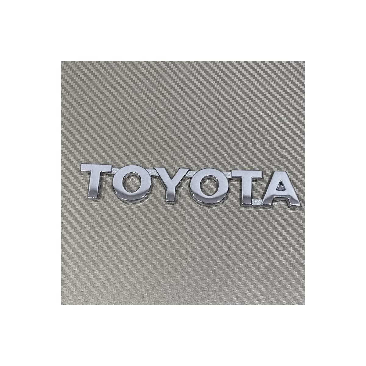 EMBLEME 3D CHROME AUTOCOLLANTE TOYOTA | WRC Rally Mega.Store