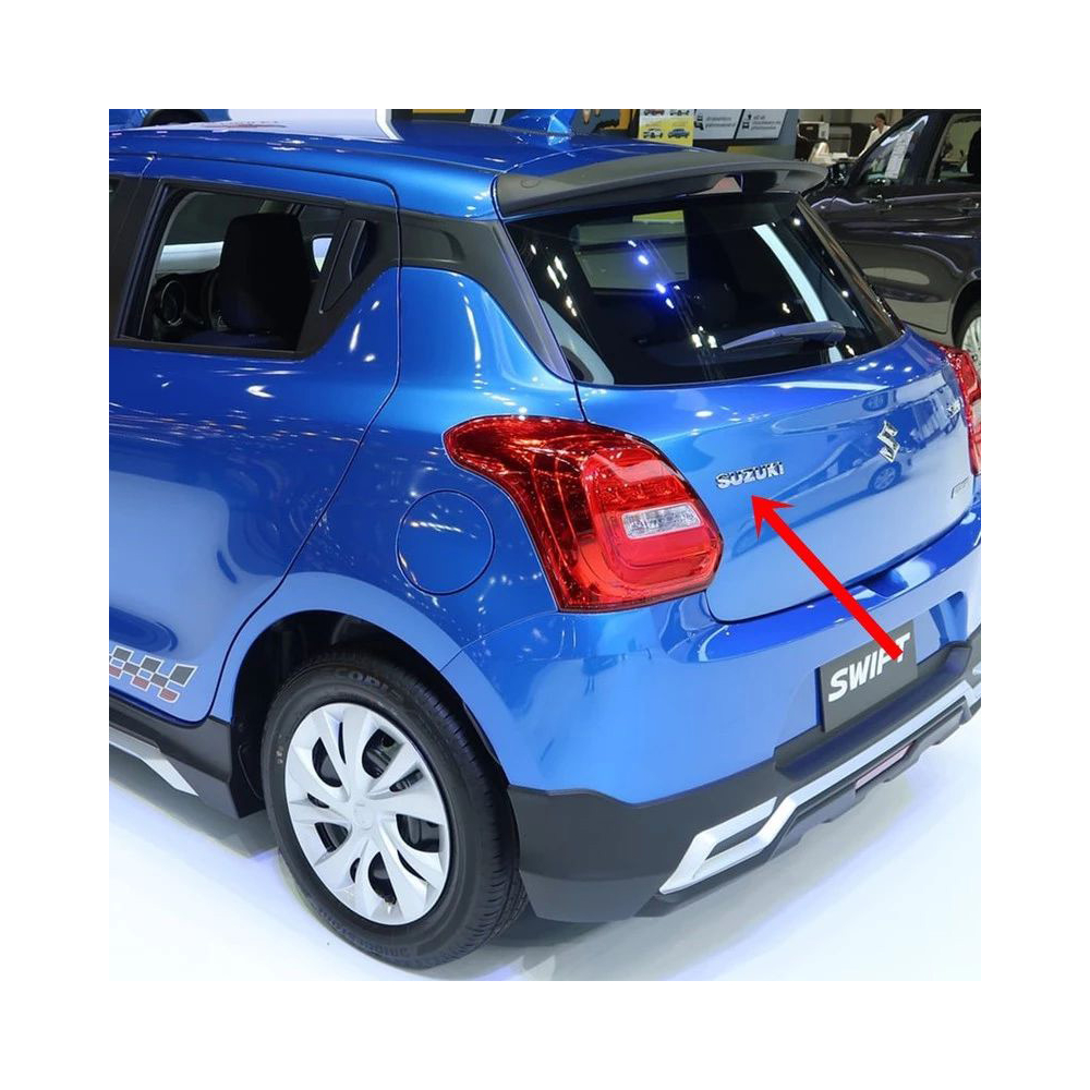 EMBLEME 3D CHROME AUTOCOLLANTE SUZUKI | WRC Rally Mega.Store