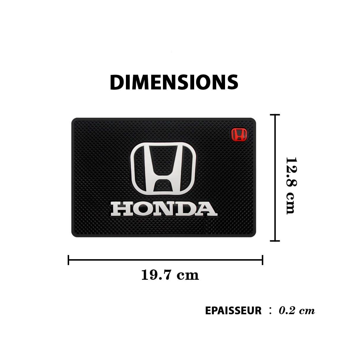 TAPIS SILICONE ANTIDERAPANT POUR TABLEAU DE BORD HONDA | WRC Rally Mega.Store
