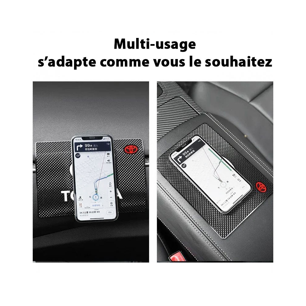 TAPIS SILICONE ANTIDERAPANT POUR TABLEAU DE BORD TOYOTA | WRC Rally Mega.Store