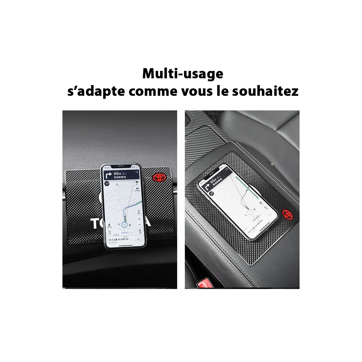 TAPIS SILICONE ANTIDERAPANT POUR TABLEAU DE BORD TOYOTA | WRC Rally Mega.Store