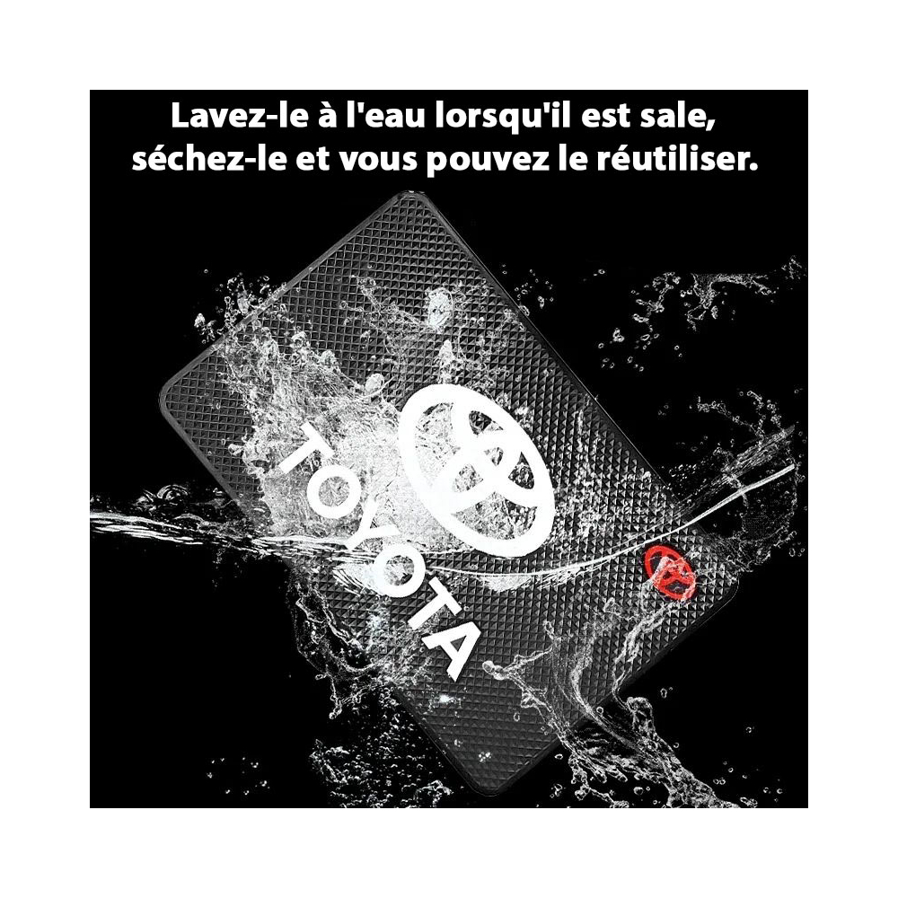 TAPIS SILICONE ANTIDERAPANT POUR TABLEAU DE BORD TOYOTA | WRC Rally Mega.Store