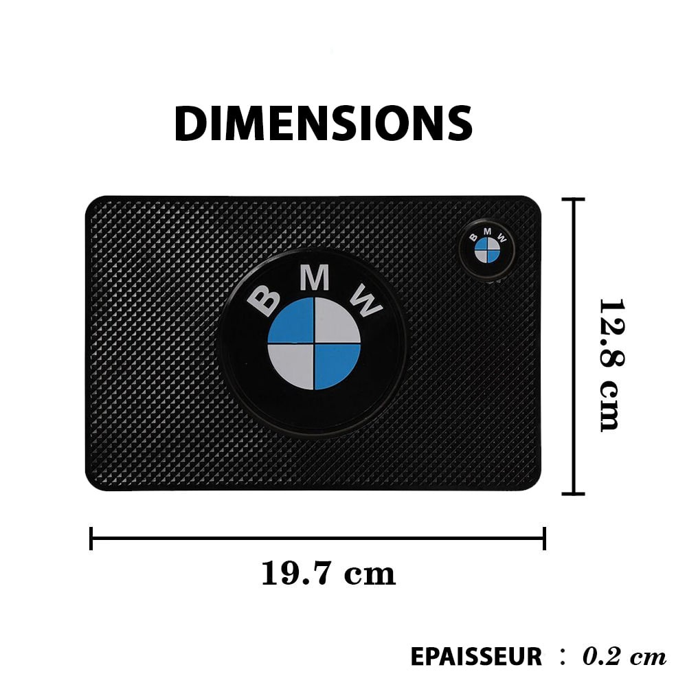 TAPIS SILICONE ANTIDERAPANT POUR TABLEAU DE BORD BMW | WRC Rally Mega.Store