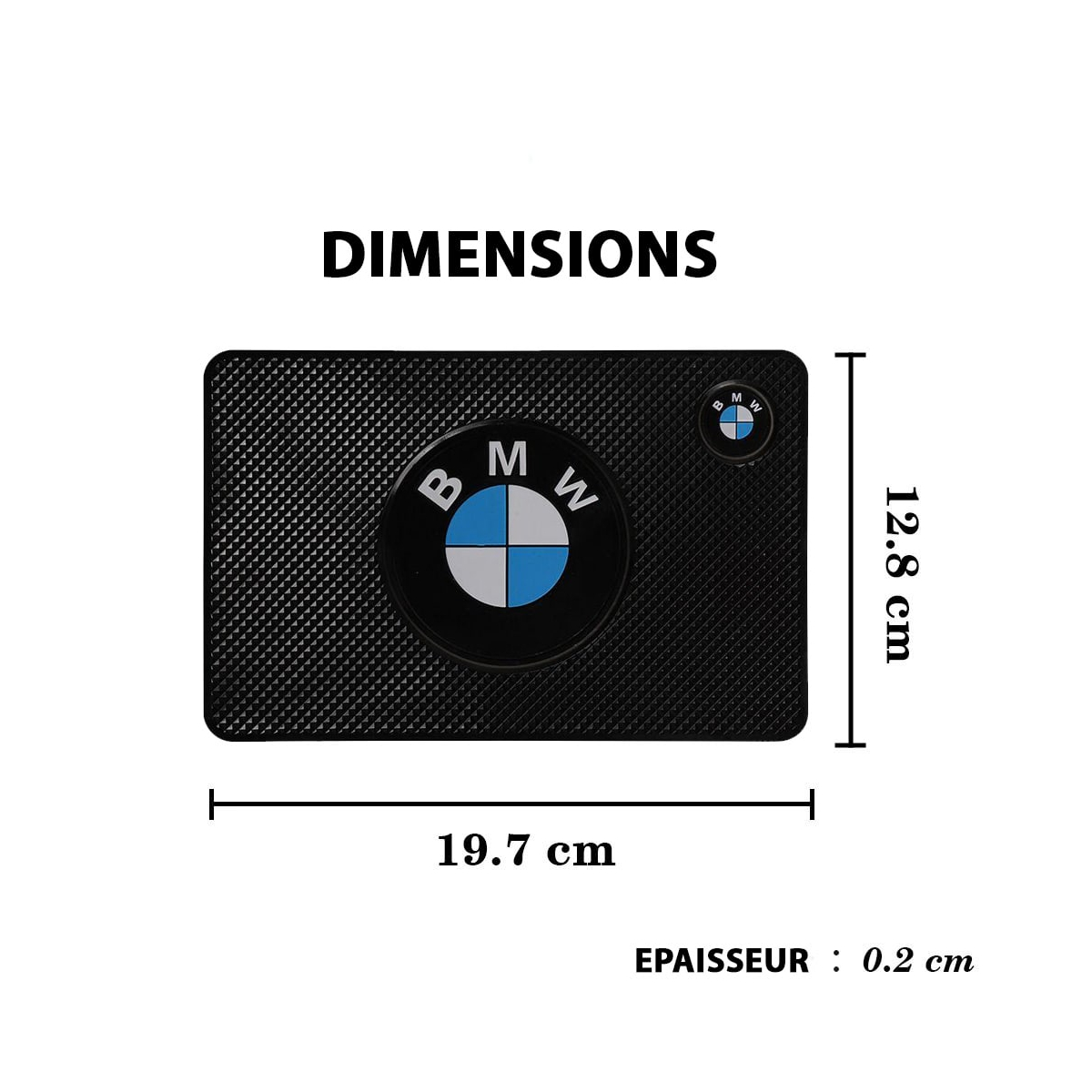 TAPIS SILICONE ANTIDERAPANT POUR TABLEAU DE BORD BMW | WRC Rally Mega.Store