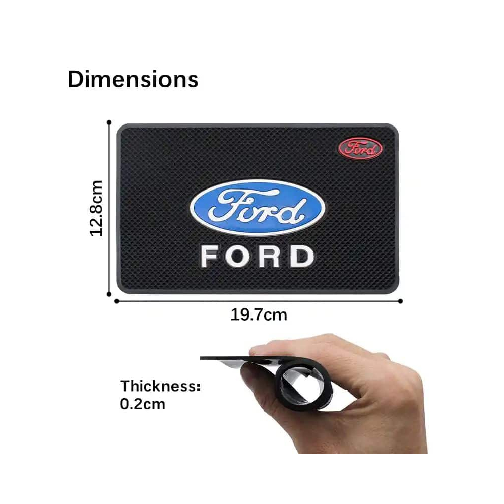 TAPIS SILICONE ANTIDERAPANT POUR TABLEAU DE BORD FORD | WRC Rally Mega.Store