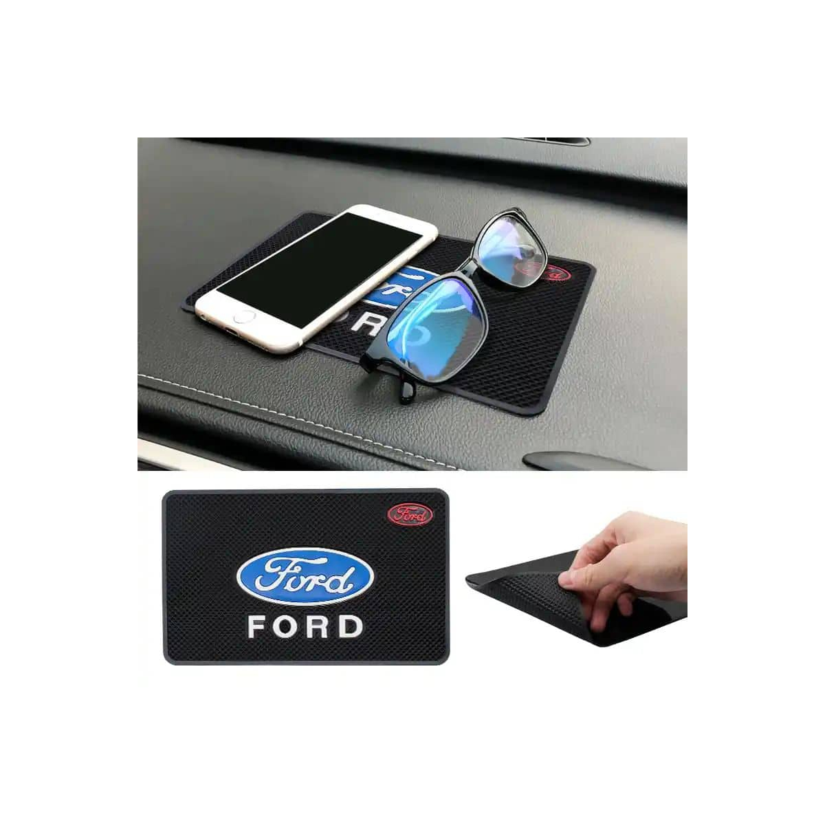 TAPIS SILICONE ANTIDERAPANT POUR TABLEAU DE BORD FORD | WRC Rally Mega.Store