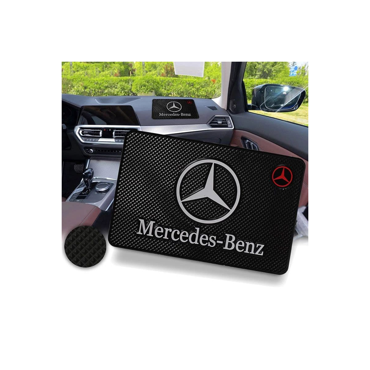 TAPIS SILICONE ANTIDERAPANT POUR TABLEAU DE BORD MERCEDES | WRC Rally Mega.Store