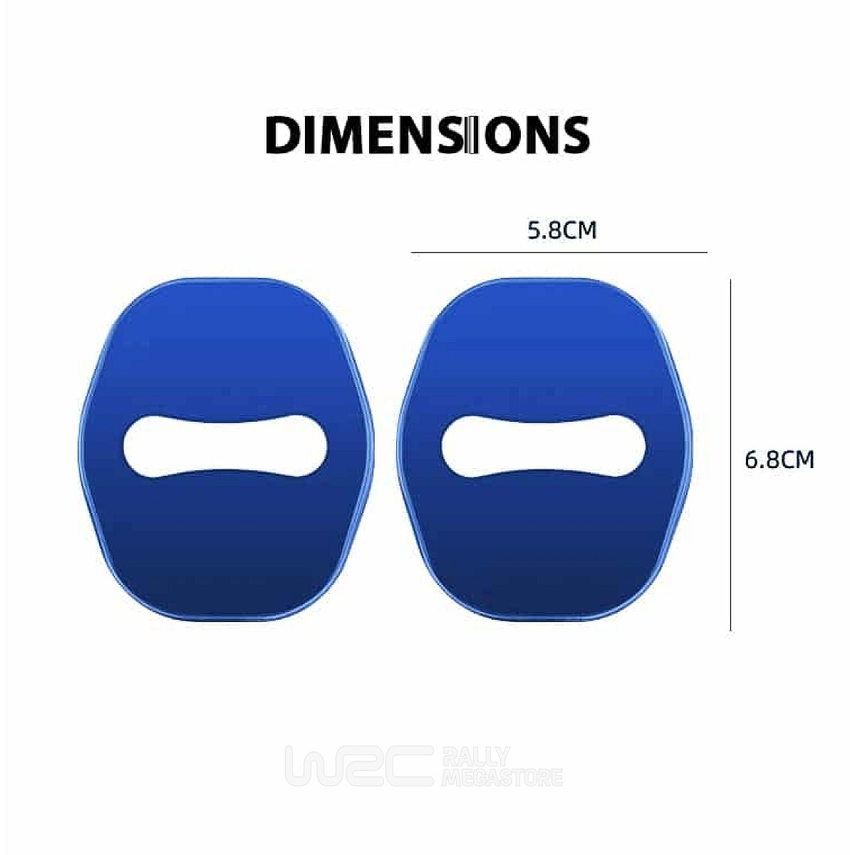 CACHE DE PROTECTION POUR SERRURE DE PORTE BYD | WRC Rally Mega.Store