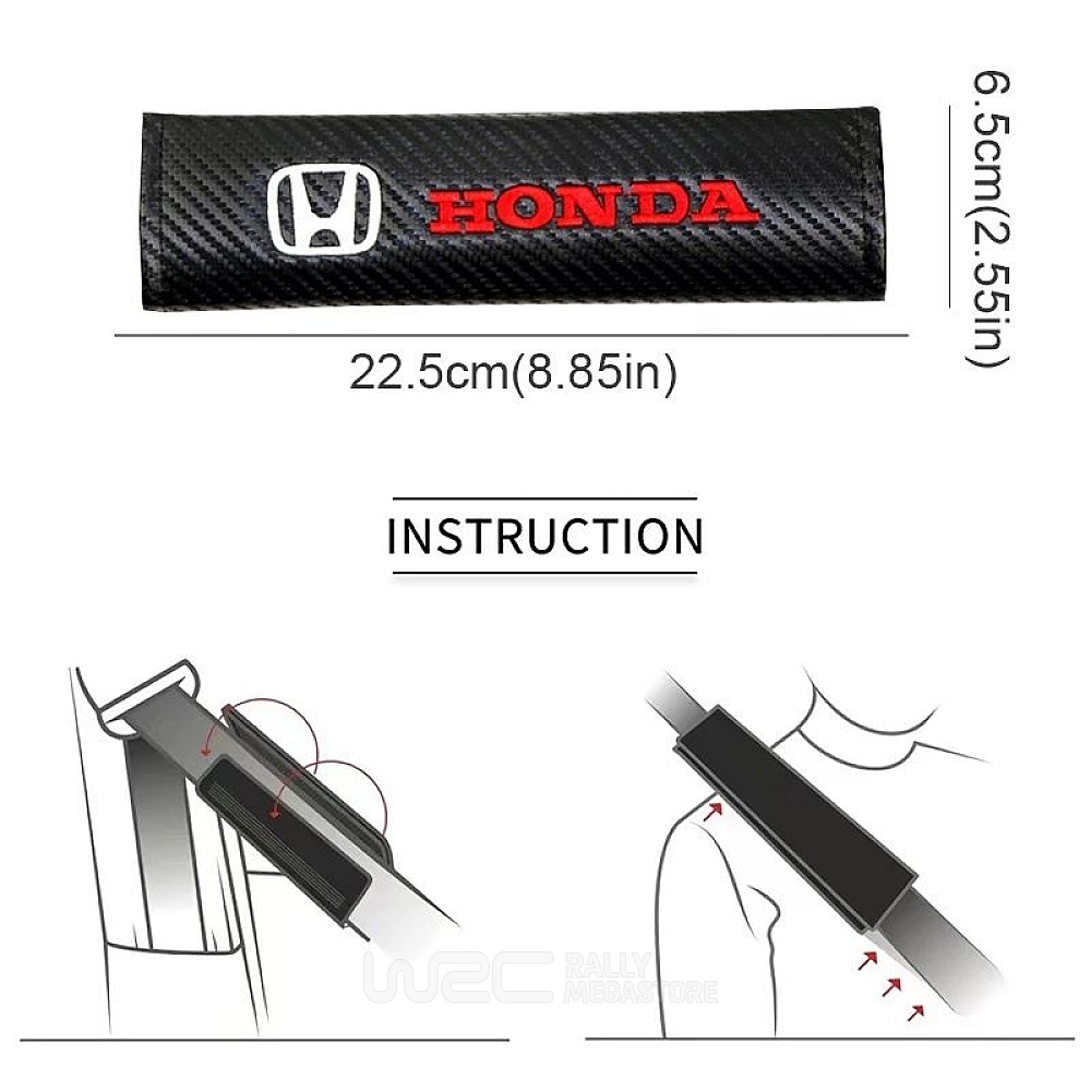 PROTEGE SANGLE DE CEINTURE DE SECURITE HONDA | WRC Rally Mega.Store