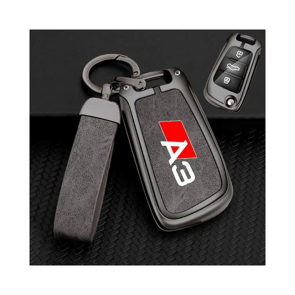 PROTEGE CLES + PORTE CLES AUDI A3 GRIS | WRC Rally Mega.Store