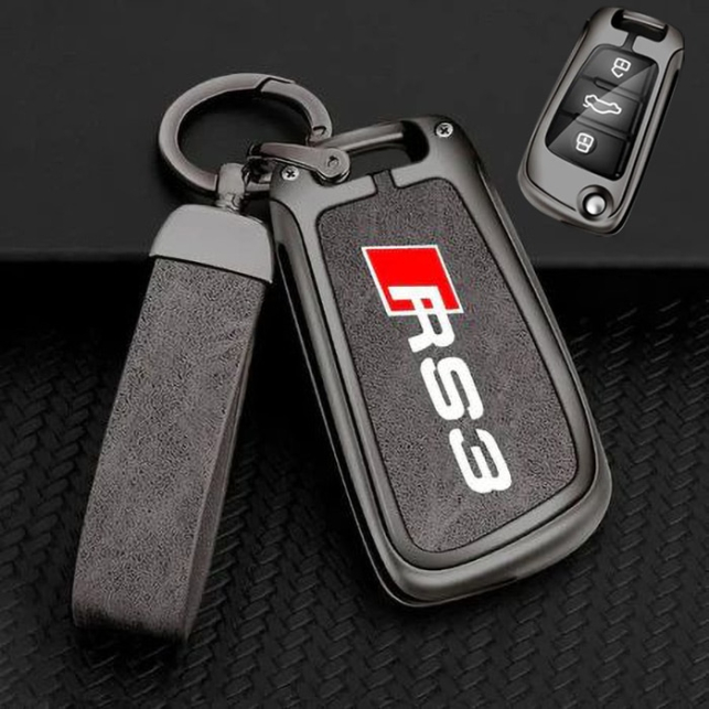 PROTEGE CLES + PORTE CLES AUDI RS3 GRIS | WRC Rally Mega.Store