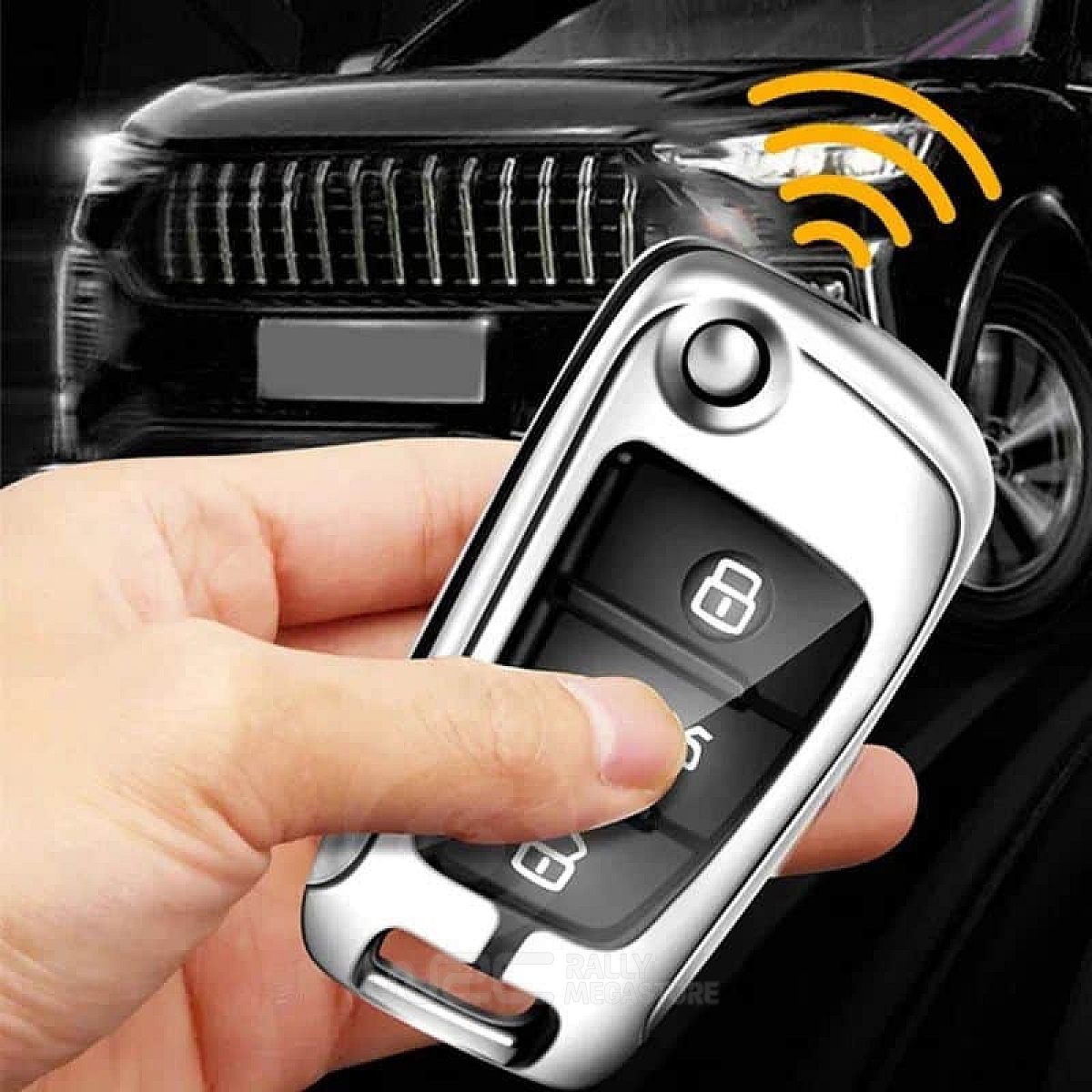 PROTEGE CLES + PORTE CLES AUDI RS3 GRIS | WRC Rally Mega.Store