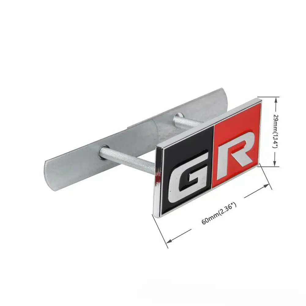 SIGLE POUR CALANDRE TOYOTA GR | WRC Rally Mega.Store