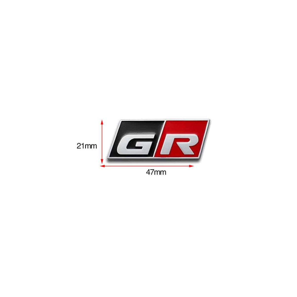 EMBLEME LOGO D'INTERIEUR TOYOTA GR | WRC Rally Mega.Store