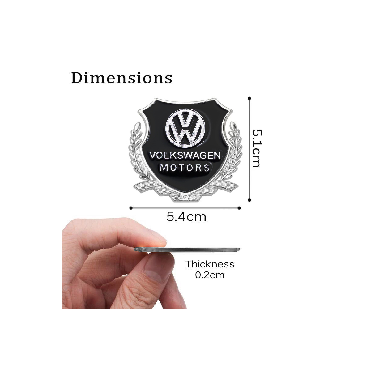 EMBLEME BOUCLIER LOGO VOLKSWAGEN | WRC Rally Mega.Store