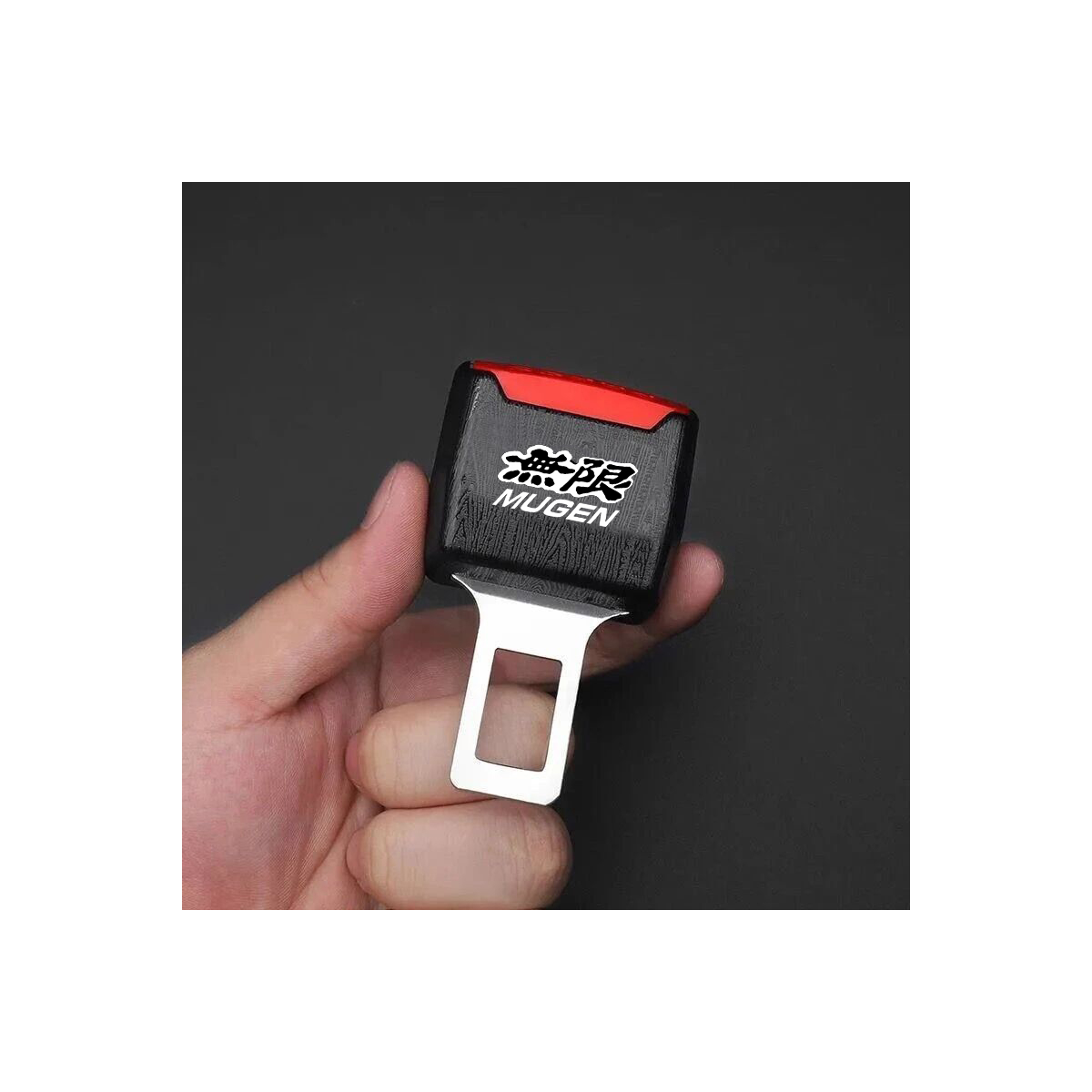 RALLONGE POUR BOUCLE DE CEINTURE DE SECURITE MUGEN POWER | WRC Rally Mega.Store