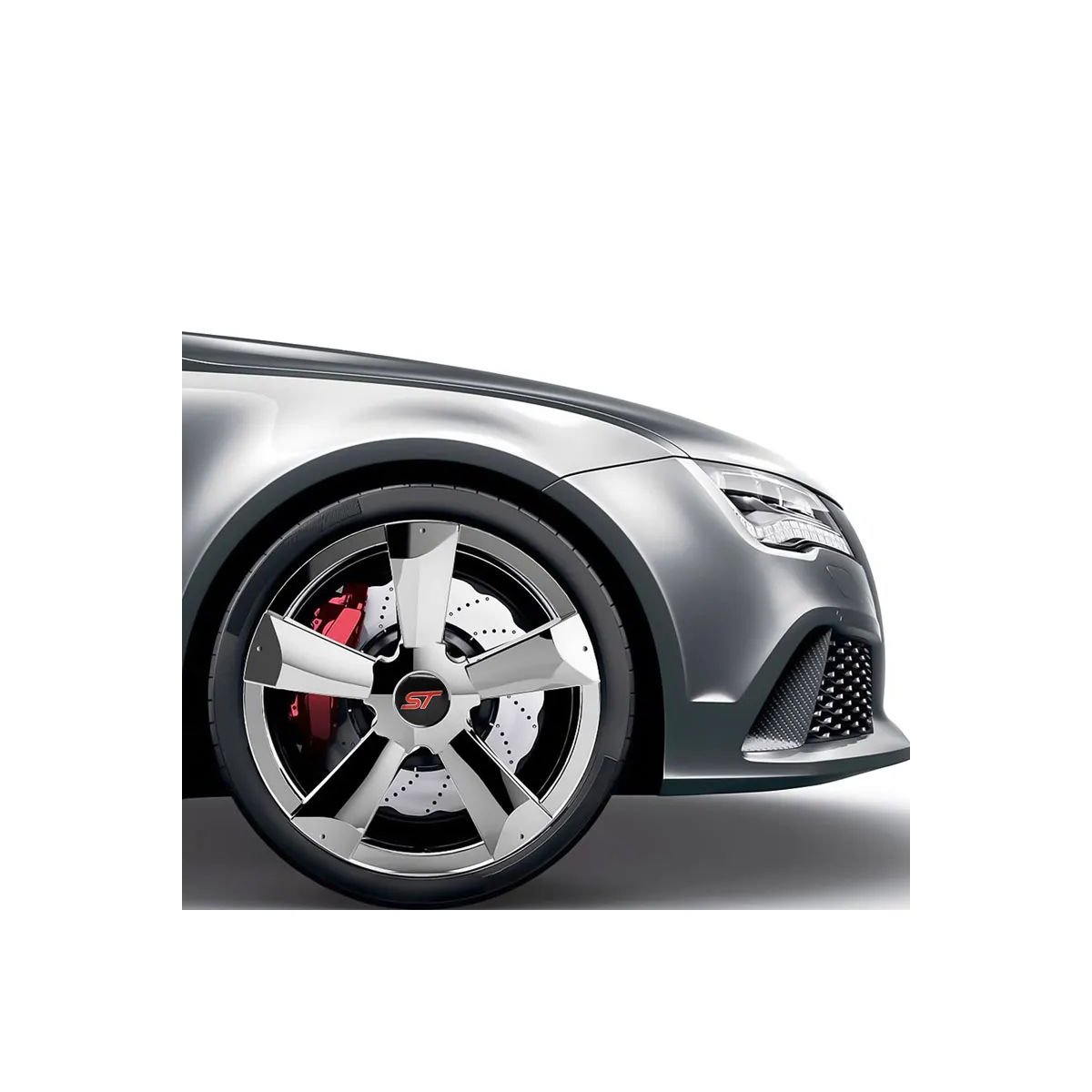 CACHE MOYEU FORD ST LINE 54MM | WRC Rally Mega.Store