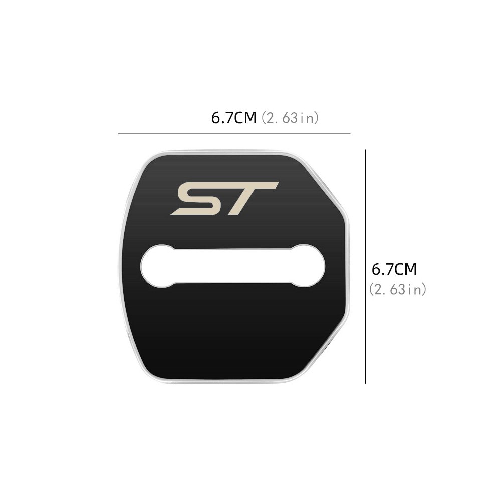 CACHE DE PROTECTION POUR SERRURE DE PORTE FORD ST LINE | WRC Rally Mega.Store