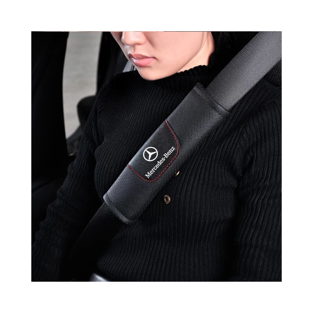 PROTEGE SANGLE DE CEINTURE DE SECURITE EN CUIR MERCEDES | WRC Rally Mega.Store