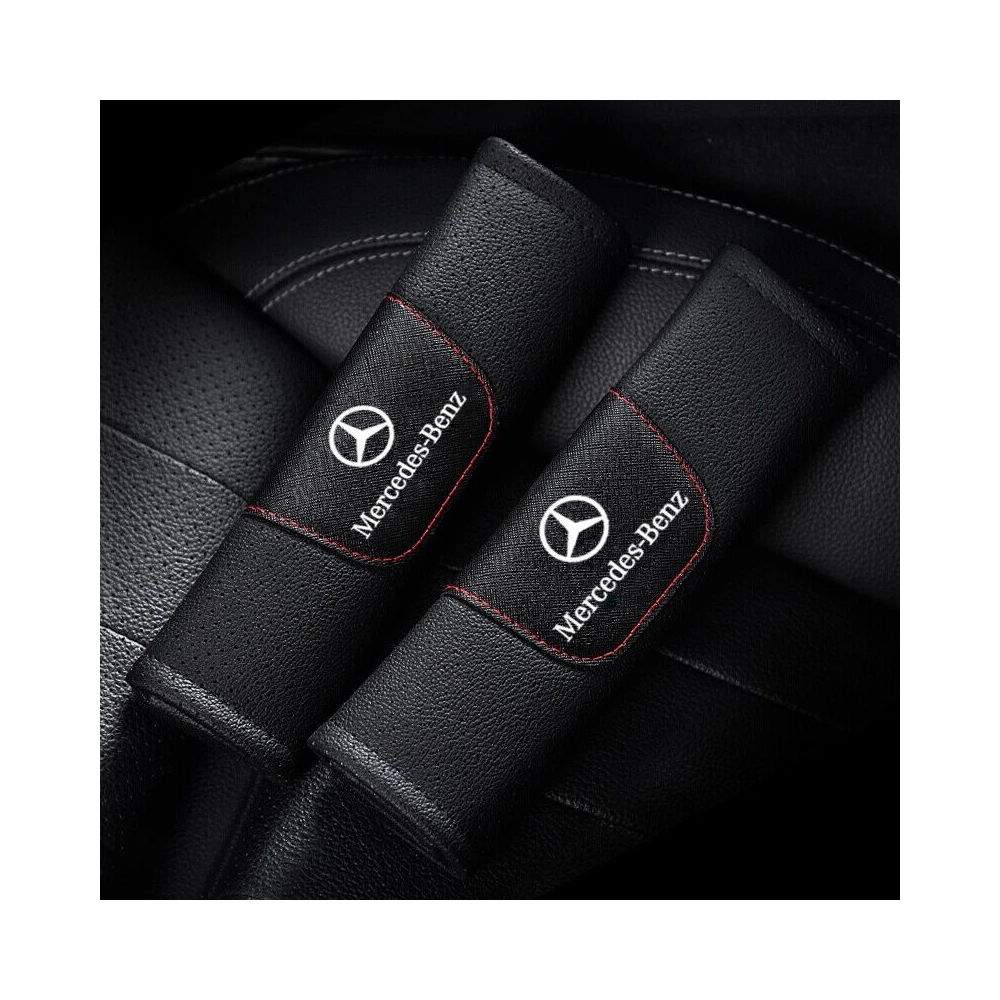 PROTEGE SANGLE DE CEINTURE DE SECURITE EN CUIR MERCEDES | WRC Rally Mega.Store