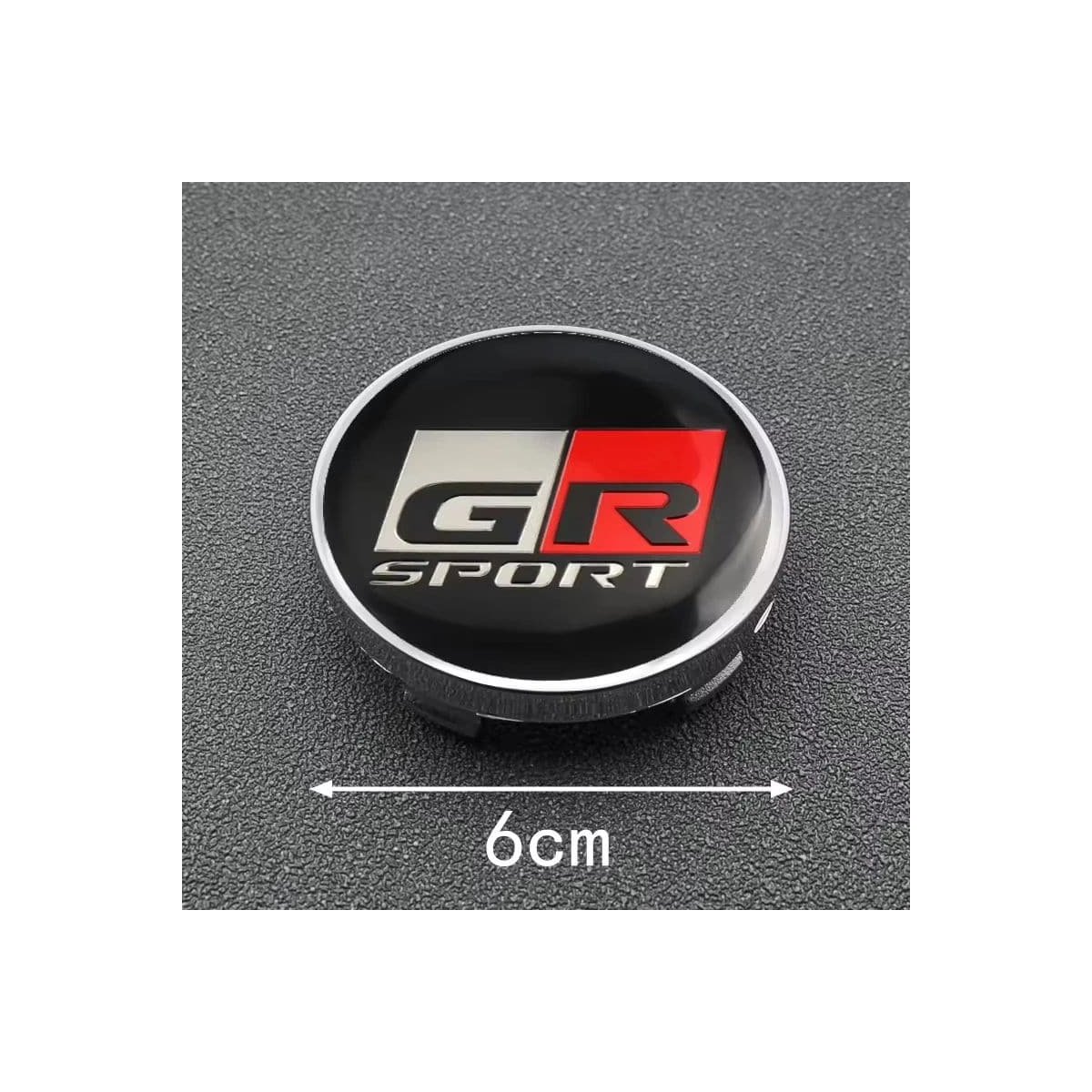 CACHE MOYEU TOYOTA GR SPORT 56MM | WRC Rally Mega.Store