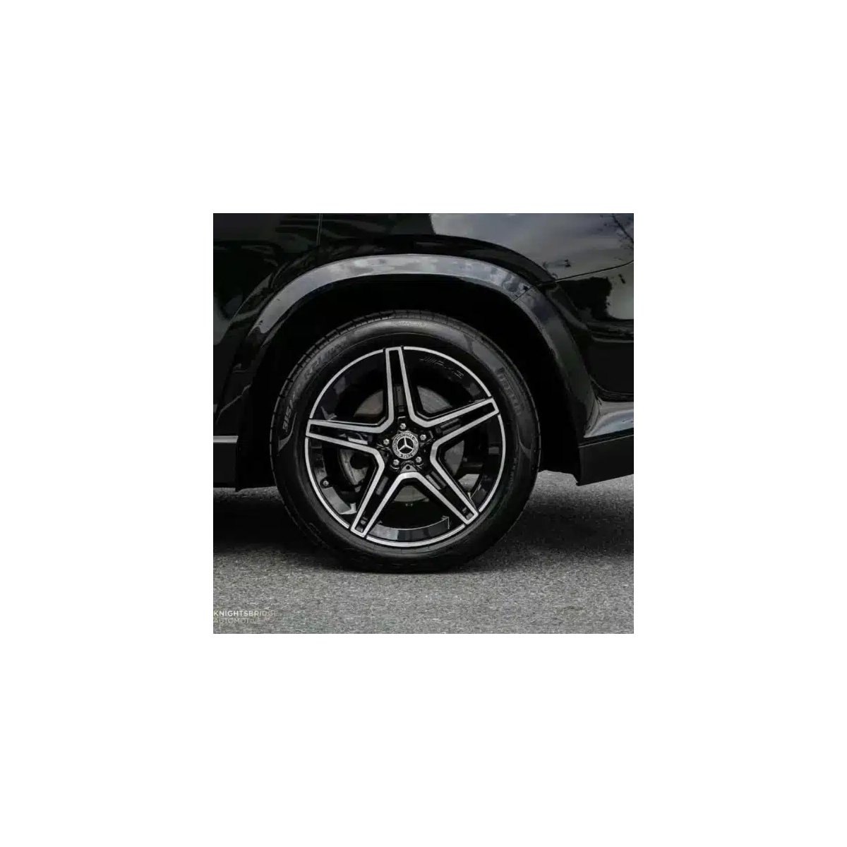 CACHE MOYEU MERCEDES BENZ NOIR 75MM | WRC Rally Mega.Store