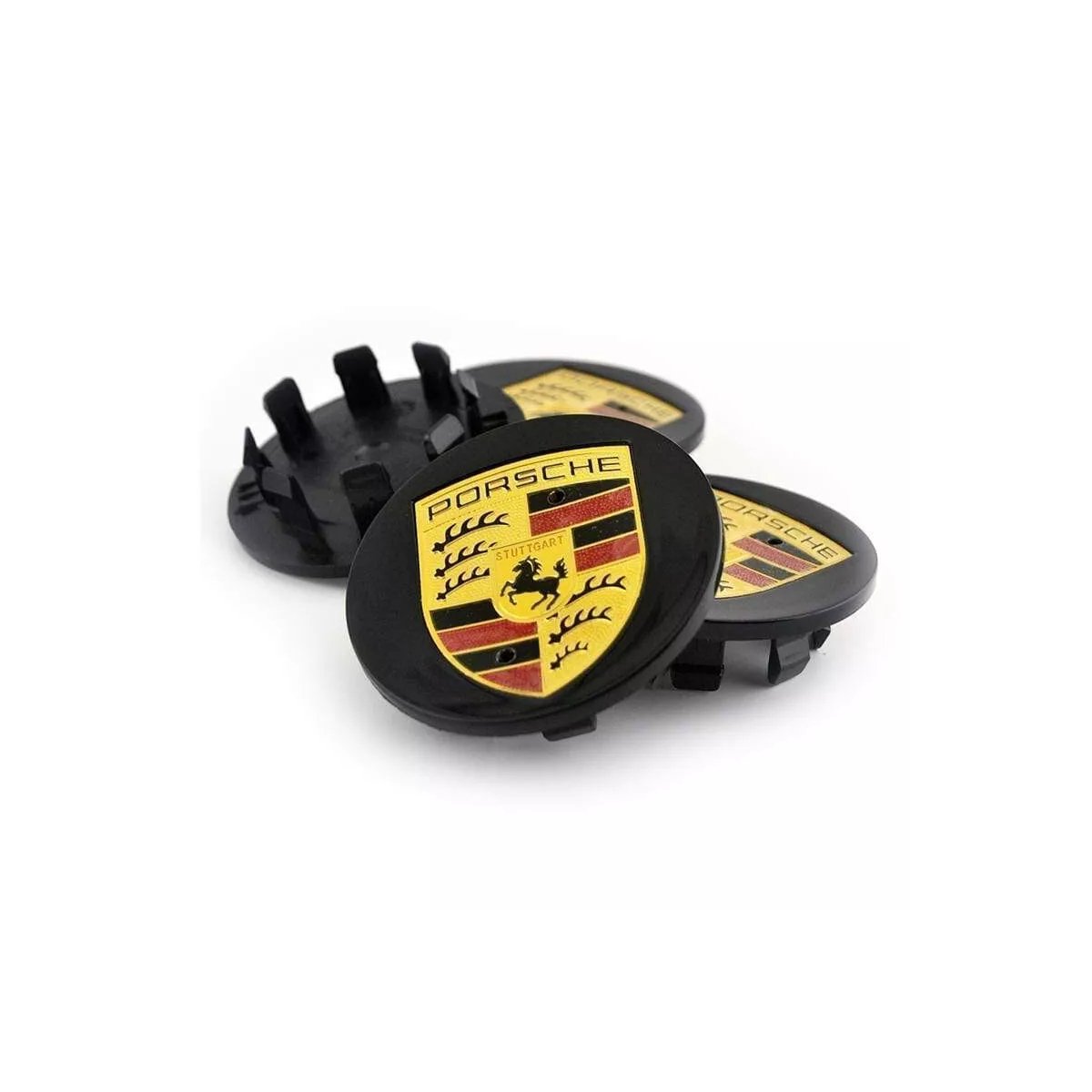 CACHE MOYEU PORSCHE NOIR 65MM | WRC Rally Mega.Store