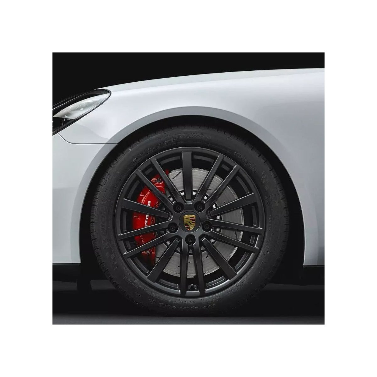 CACHE MOYEU PORSCHE NOIR 65MM | WRC Rally Mega.Store