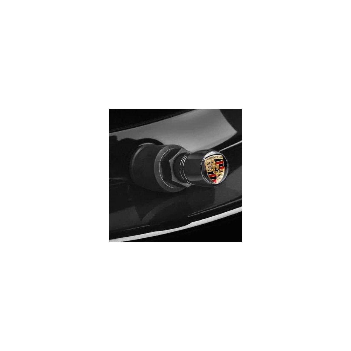 BOUCHON DE VALVE DE PNEU POUR VOITURE PORSCHE | WRC Rally Mega.Store