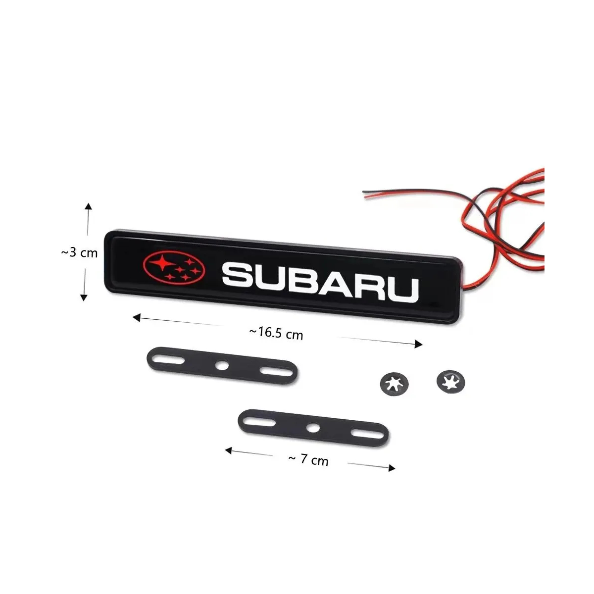 SIGLE LUMINEUX POUR CALANDRE SUBARU | WRC Rally Mega.Store
