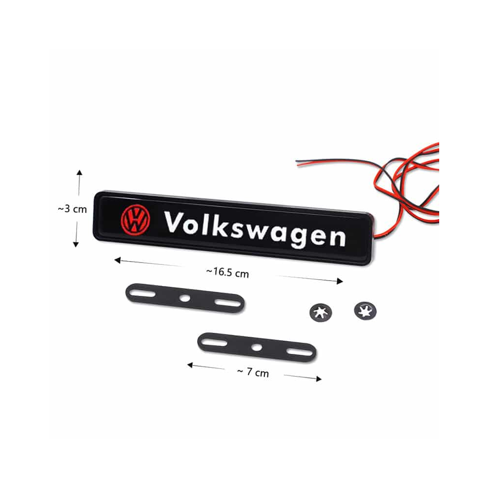 SIGLE LUMINEUX POUR CALANDRE VOLKSWAGEN | WRC Rally Mega.Store