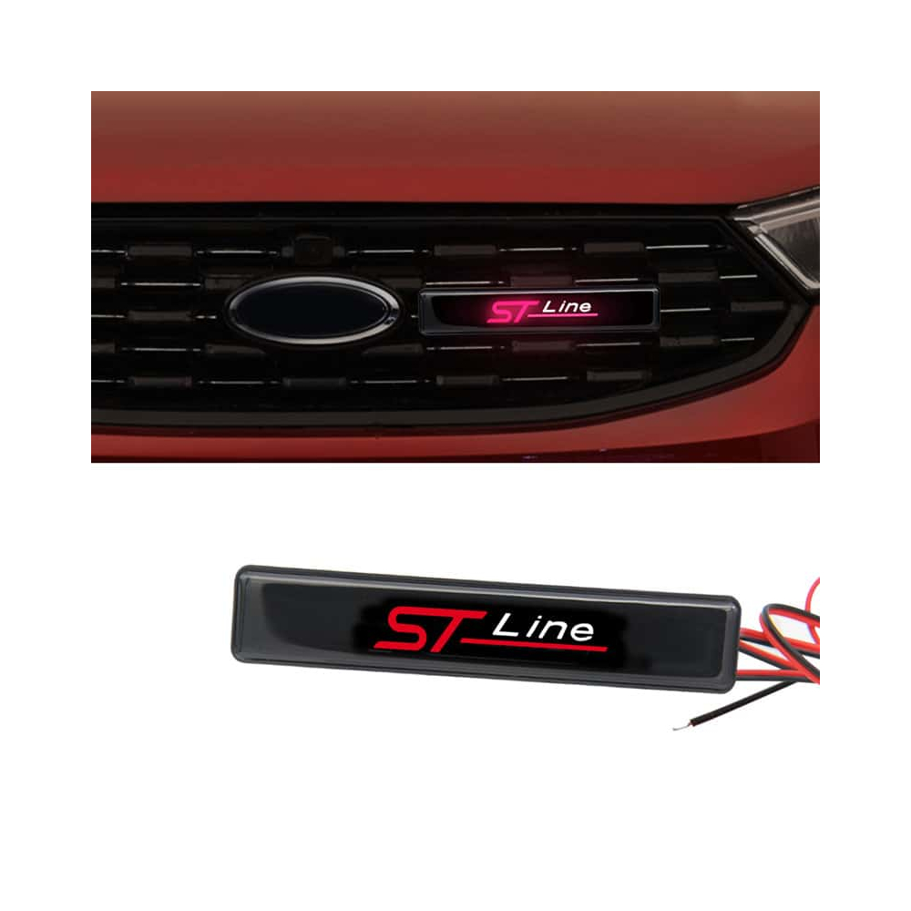 SIGLE LUMINEUX POUR CALANDRE FORD ST LINE | WRC Rally Mega.Store