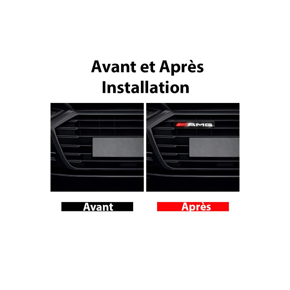 SIGLE LUMINEUX POUR CALANDRE MERCEDES AMG | WRC Rally Mega.Store