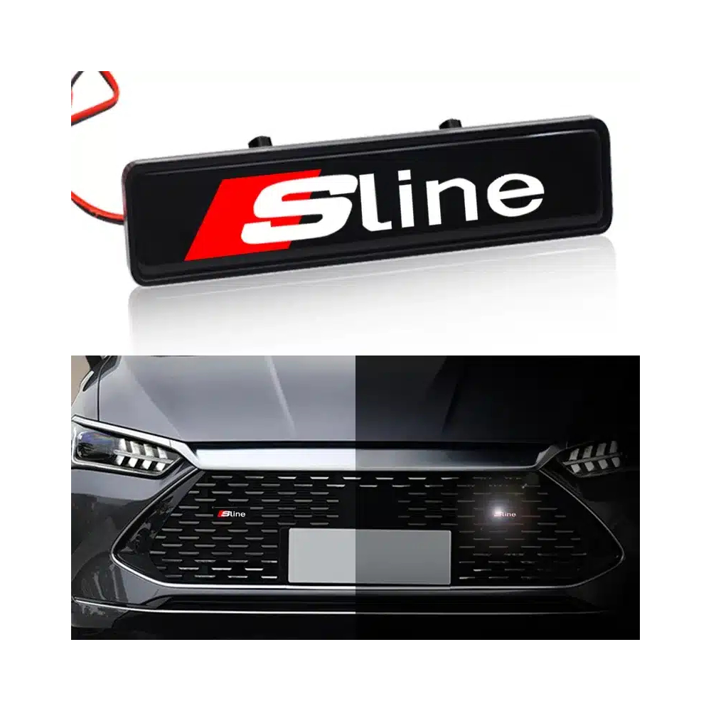 SIGLE LUMINEUX POUR CALANDRE AUDI S-LINE | WRC Rally Mega.Store