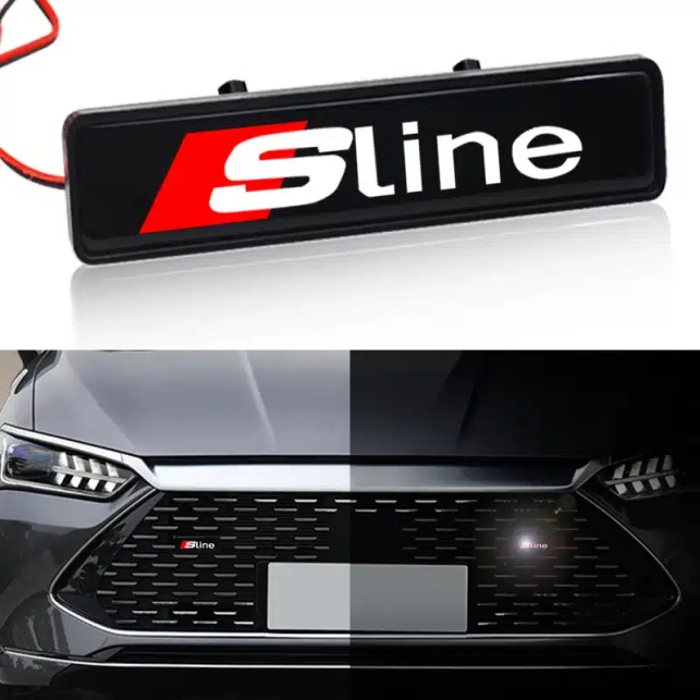SIGLE LUMINEUX POUR CALANDRE AUDI S-LINE | WRC Rally Mega.Store