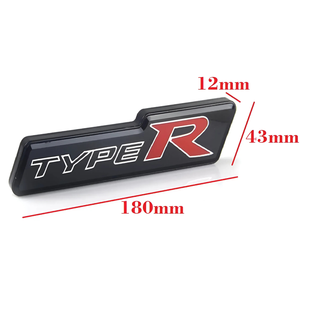 SIGLE LUMINEUX POUR CALANDRE HONDA TYPE R | WRC Rally Mega.Store