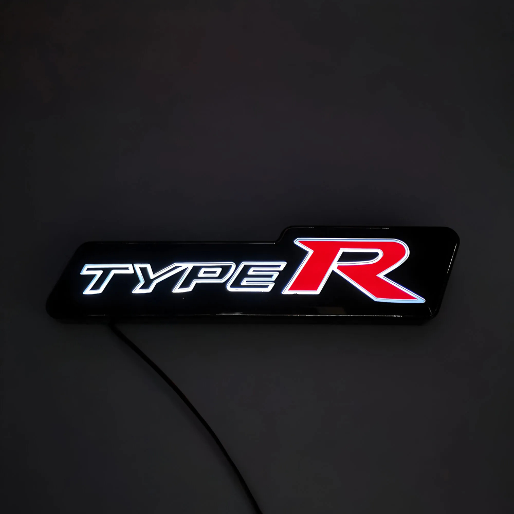 SIGLE LUMINEUX POUR CALANDRE HONDA TYPE R | WRC Rally Mega.Store