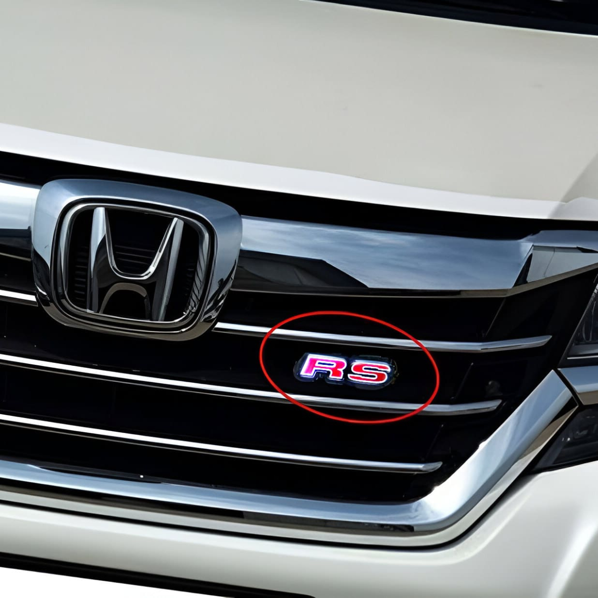 SIGLE LUMINEUX POUR CALANDRE HONDA RS | WRC Rally Mega.Store