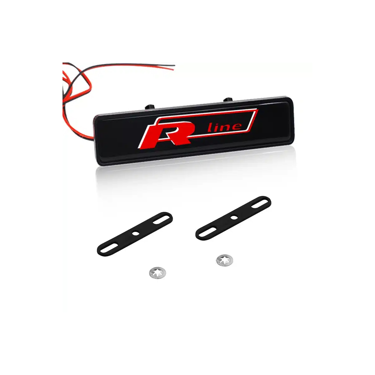 SIGLE LUMINEUX POUR CALANDRE VOLKSWAGEN R LINE | WRC Rally Mega.Store