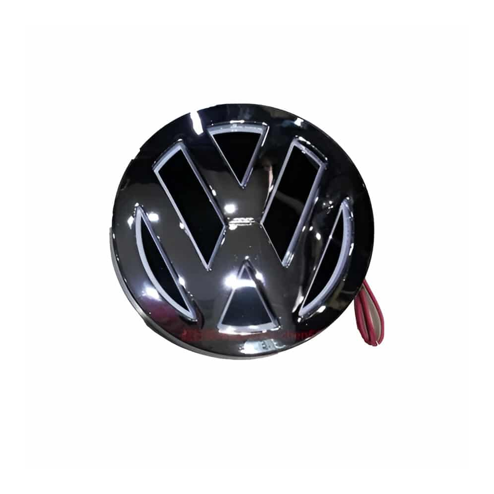 EMBLEME LOGO VW LED ROUGE POUR CALANDRE VOLKSWAGEN | WRC Rally Mega.Store
