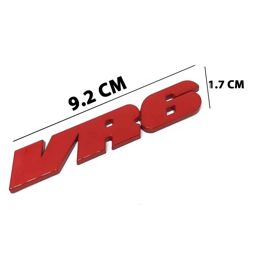 Embleme Vr6 Rouge Autocollant pour Volkswagen Golf - 12,99 €