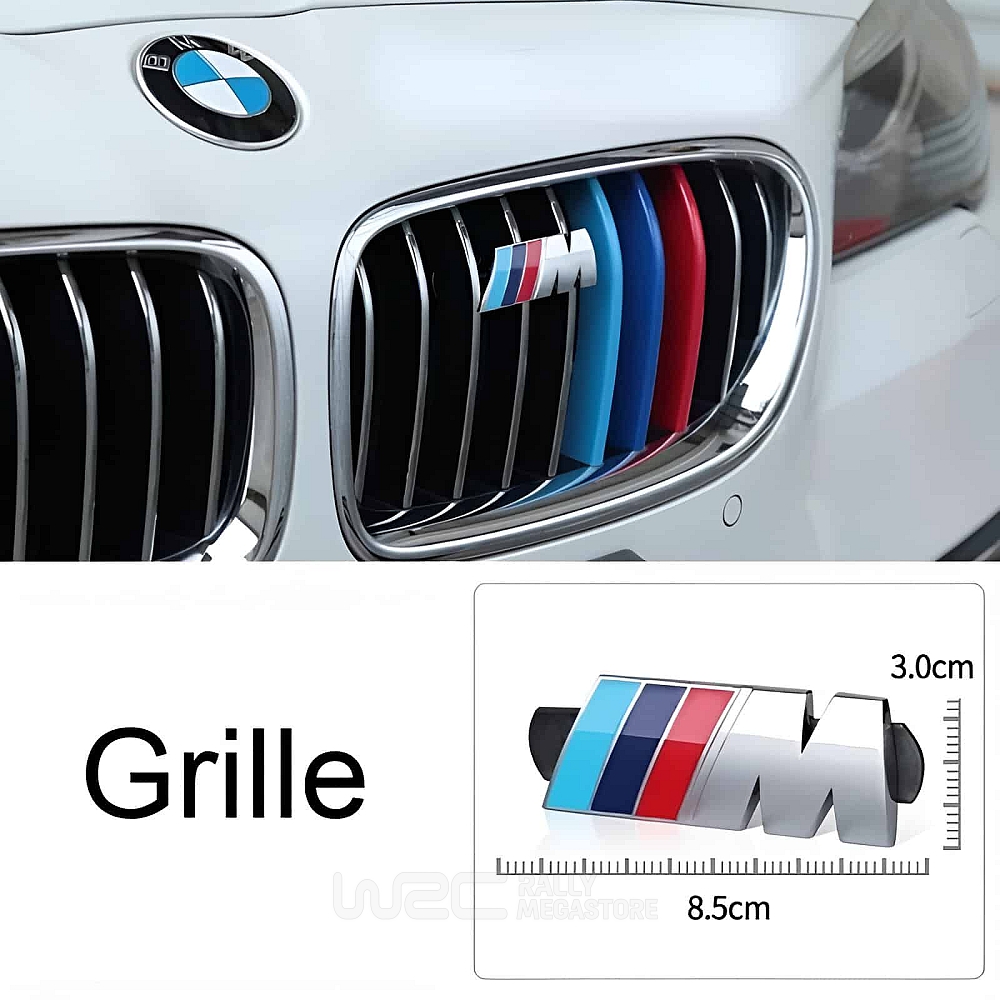 EMBLEME POUR CALANDRE BMW M | WRC Rally Mega.Store