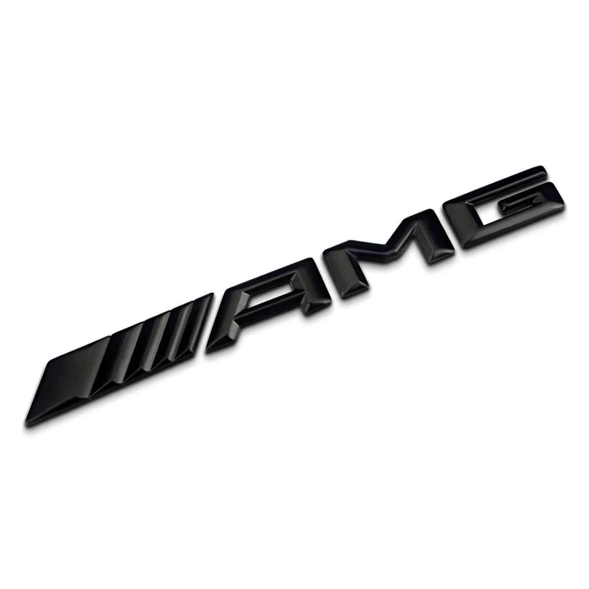 EMBLEME LOGO AUTOCOLLANT AMG NOIR POUR MERCEDES | WRC Rally Mega.Store