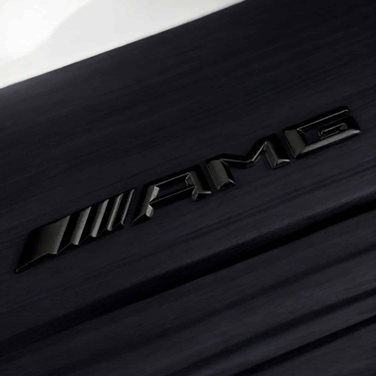 EMBLEME LOGO AUTOCOLLANT AMG NOIR POUR MERCEDES | WRC Rally Mega.Store