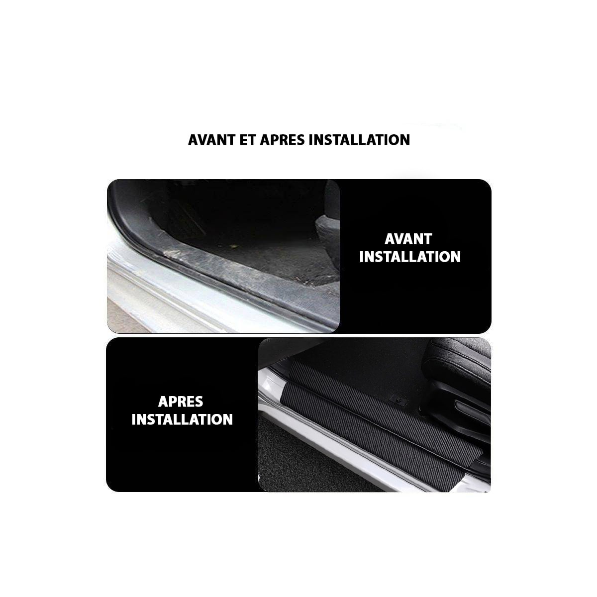 FILM PROTECTION AUTOCOLLANT POUR SEUIL DE PORTE MAZDA | WRC Rally Mega.Store