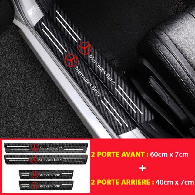 FILM PROTECTION AUTOCOLLANT POUR SEUIL DE PORTE MERCEDES | WRC Rally Mega.Store