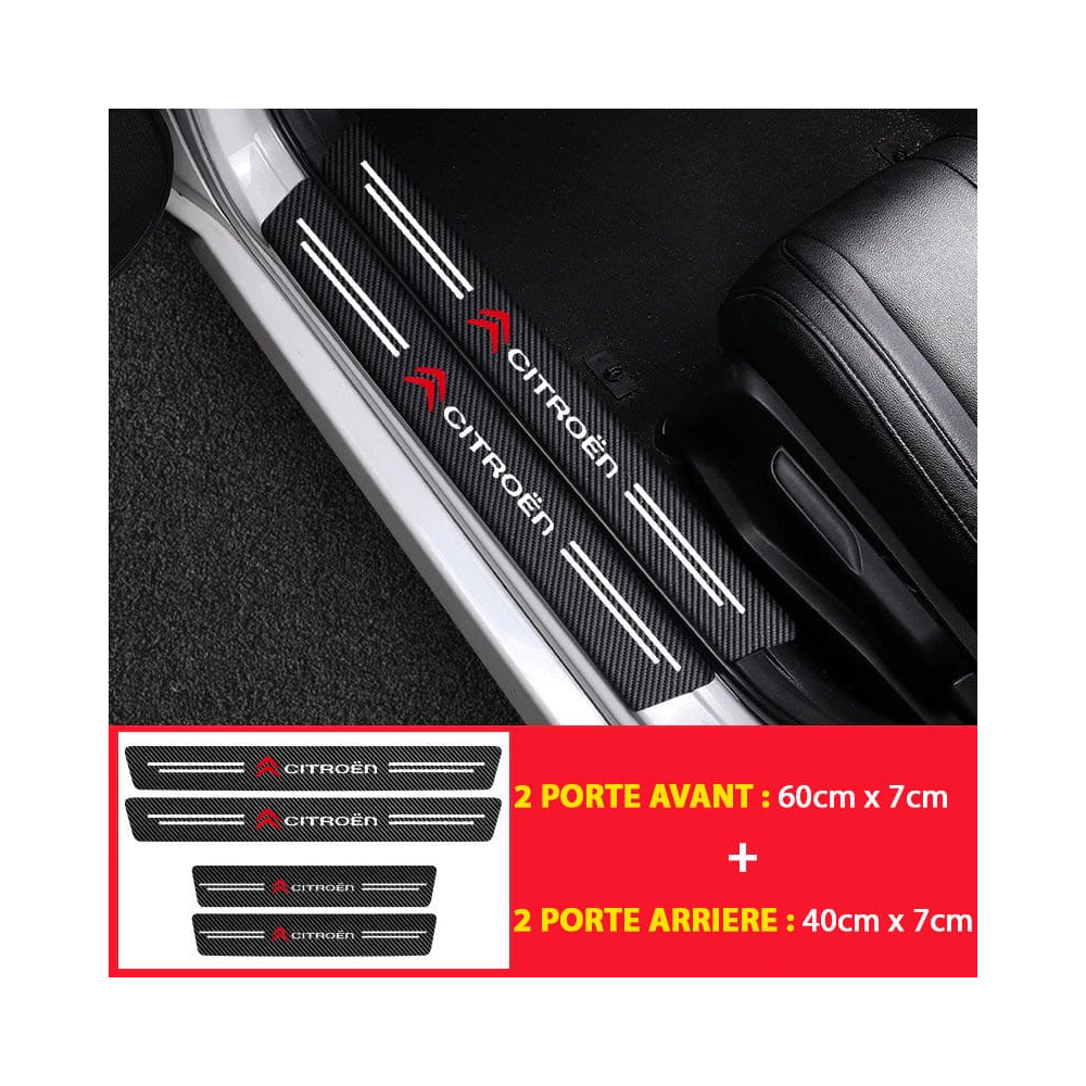 FILM PROTECTION AUTOCOLLANT POUR SEUIL DE PORTE CITROEN | WRC Rally Mega.Store