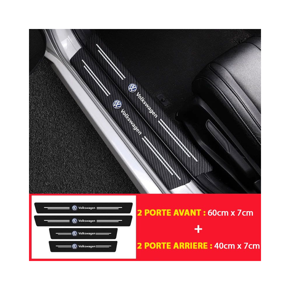 FILM PROTECTION AUTOCOLLANT POUR SEUIL DE PORTE VOLKSWAGEN | WRC Rally Mega.Store