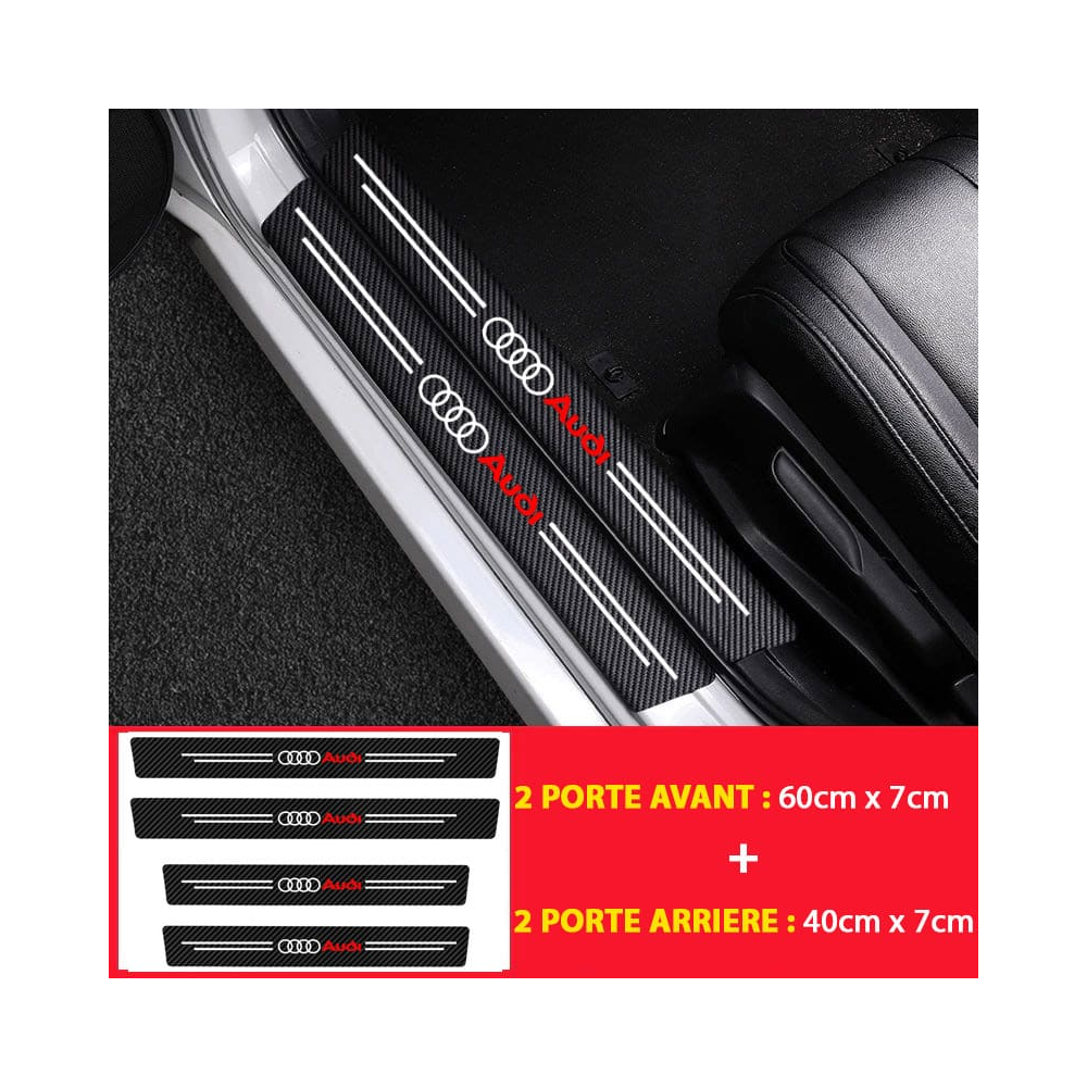 FILM PROTECTION AUTOCOLLANT POUR SEUIL DE PORTE AUDI | WRC Rally Mega.Store